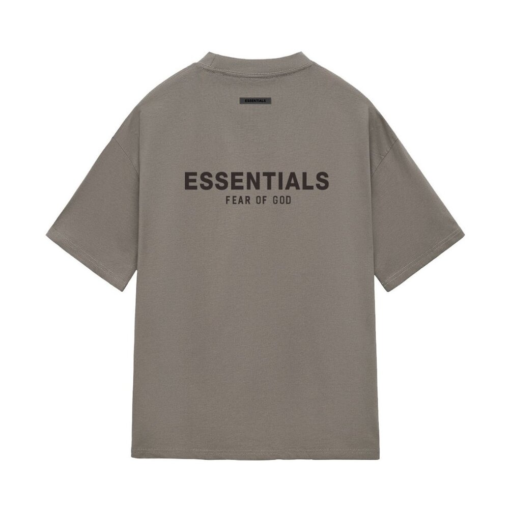 ESSENTIALS Double row of silicone letters on the back